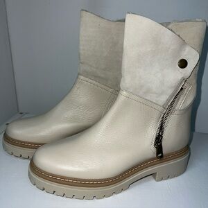 Fabianelli Off-White Women’s Booties Made in Italy Sz 39 new